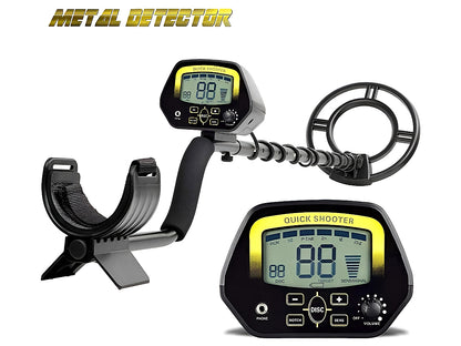 Close up of metal detector NZ waterproof search coil in black