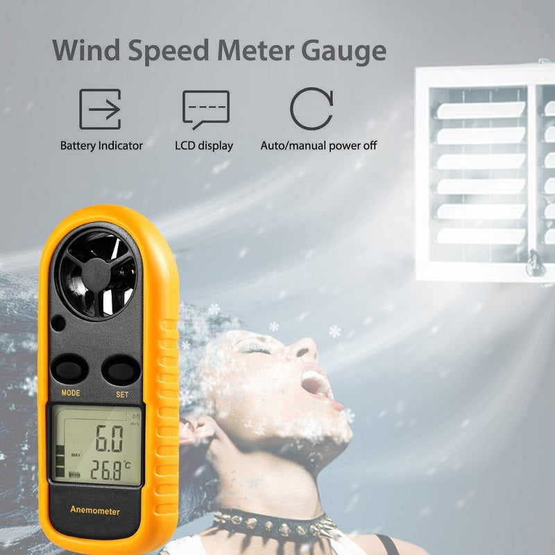 Wind Speed Meter Anemometer