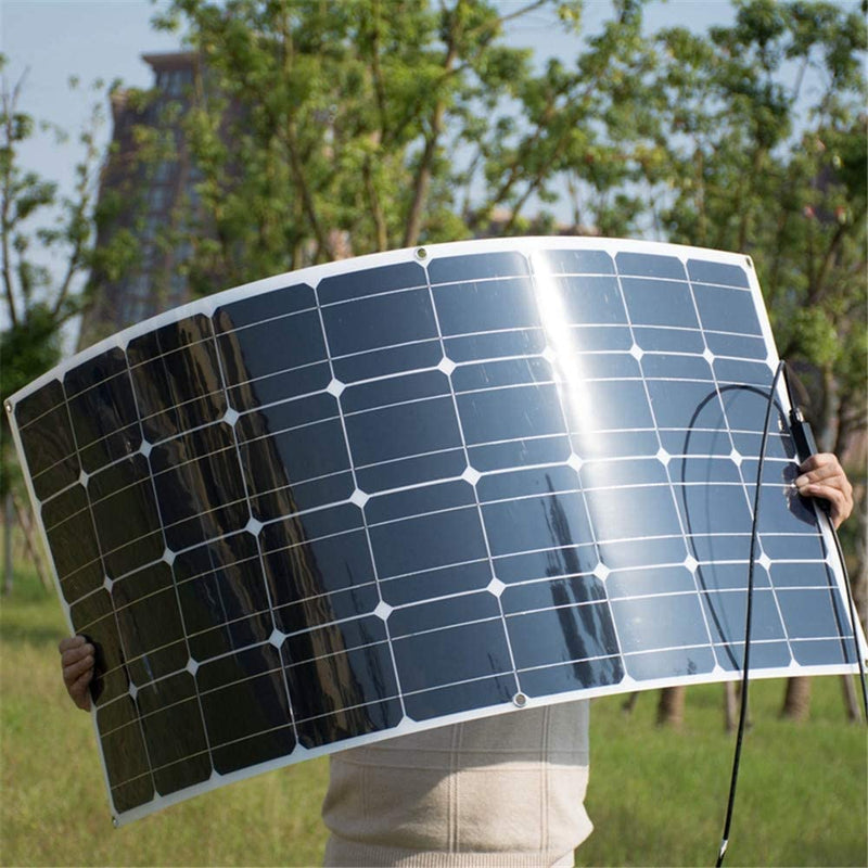 150W 18V Solar Panel Charger Monocrystalline Flexible