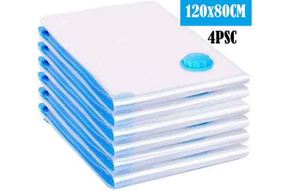 Close-up of vacuum storage bag valve for easy air removal