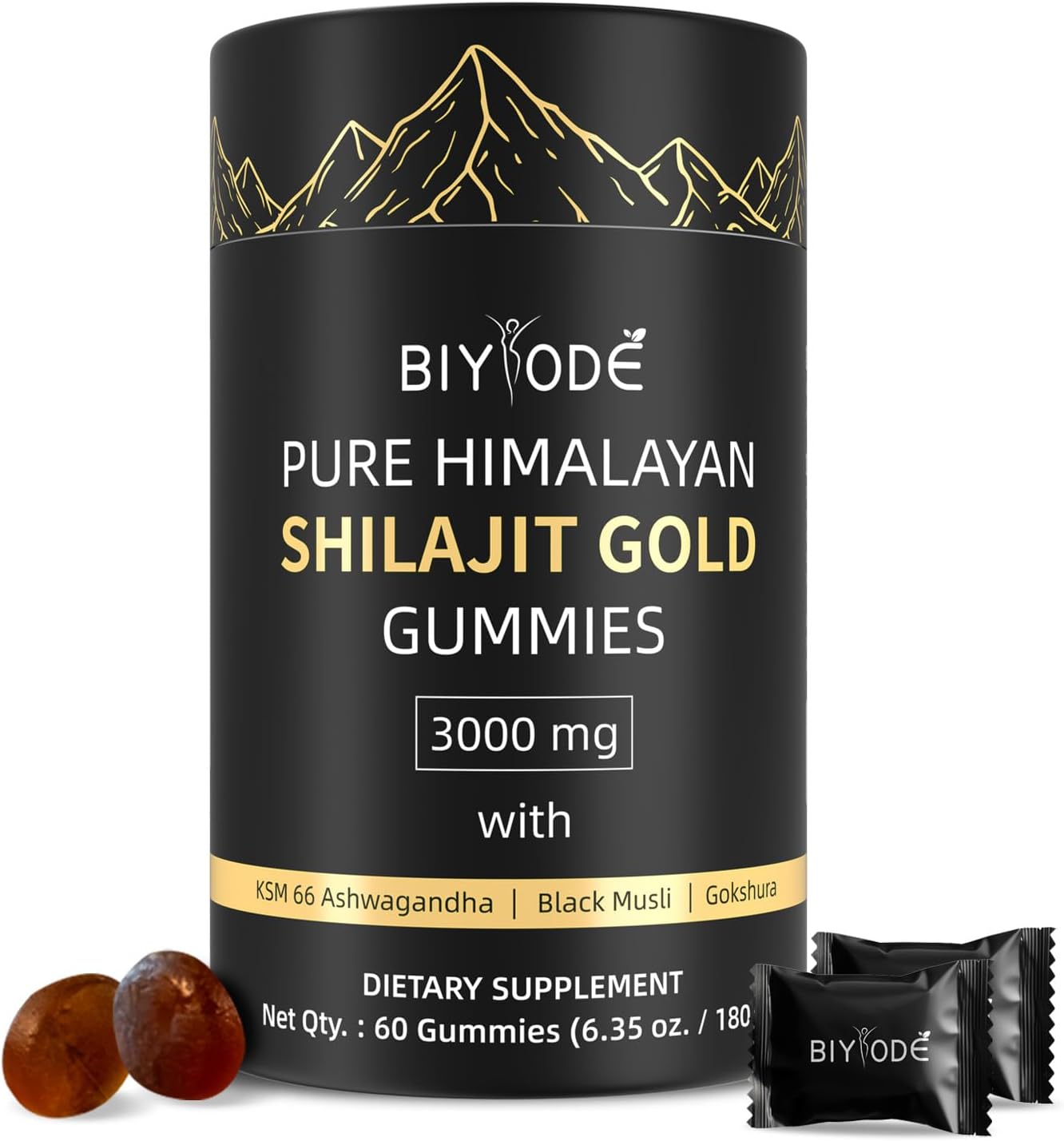 Himalayan Shilajit 60 Gummies