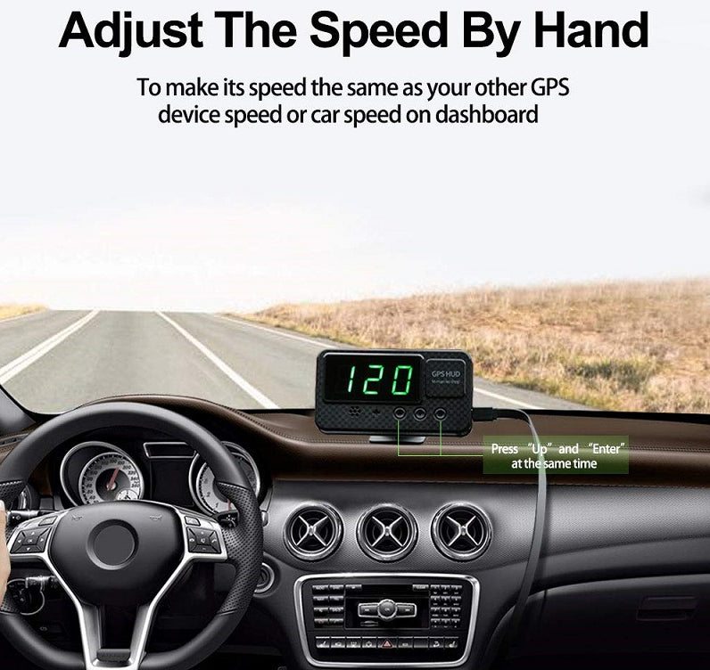 Car GPS HUD Speedometer