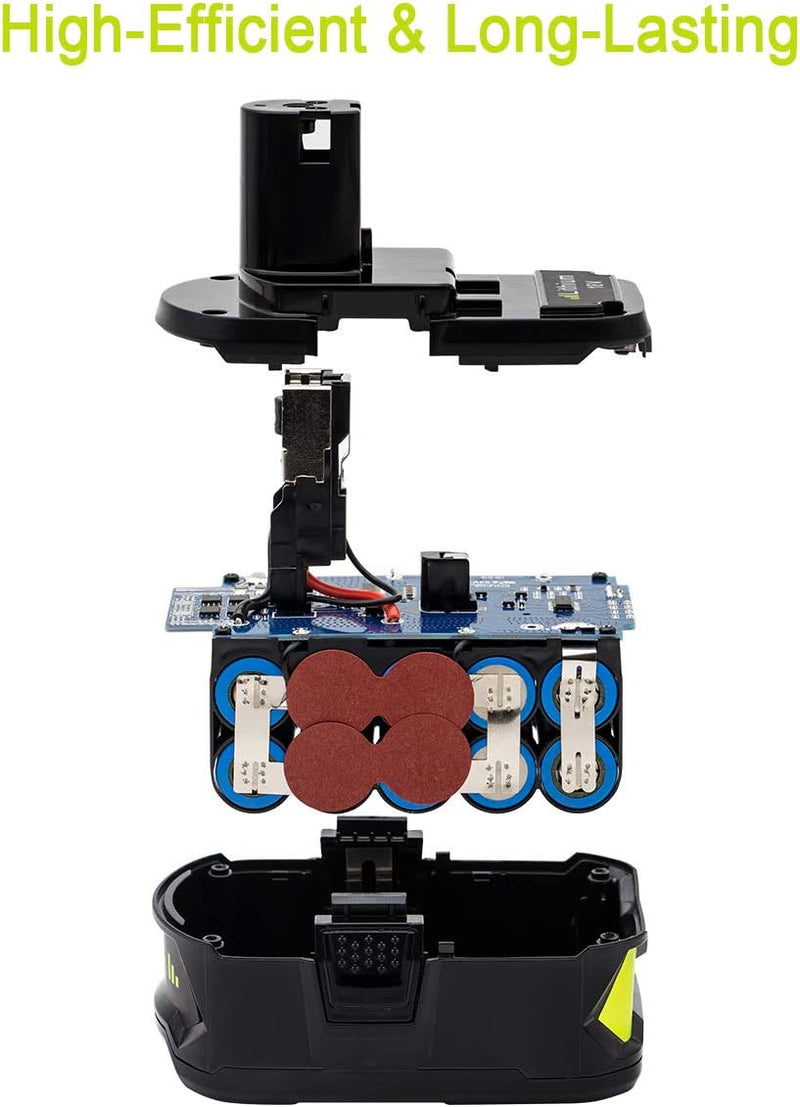 Replacement Ryobi 18V 5AH Battery