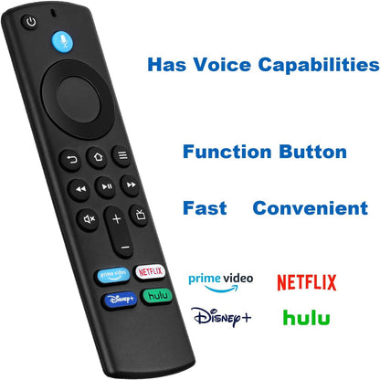 Fire TV Stick remote replacement showing ergonomic grip design