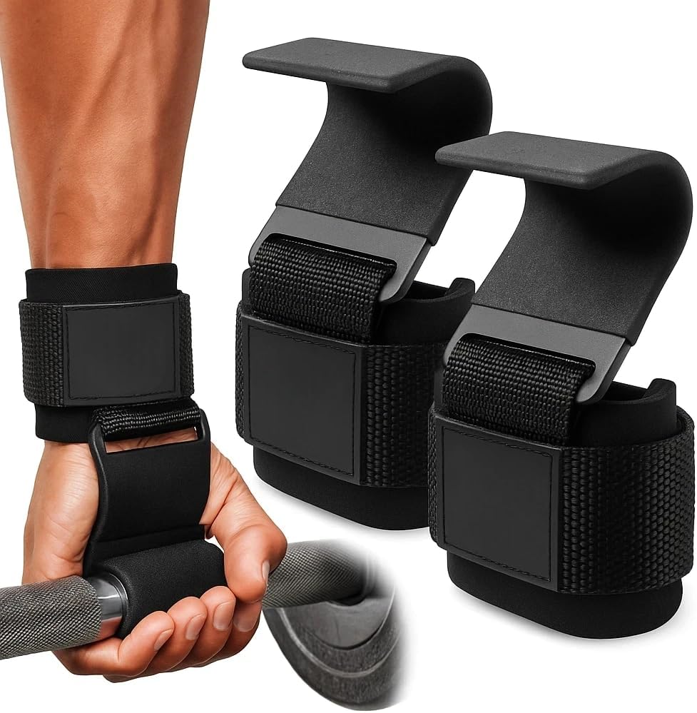 Weight Lifting Power Lifting Hooks - pair