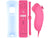 Replacement Wii Remote and Nunchuck - Pink