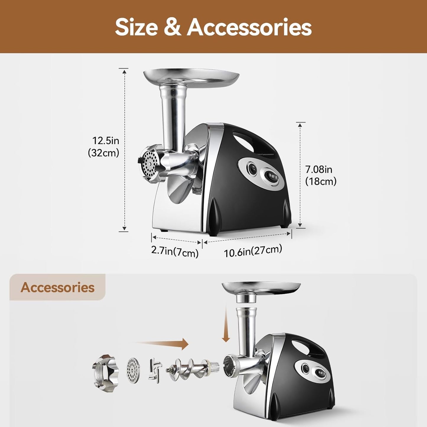 Meat Grinder Sausage Maker