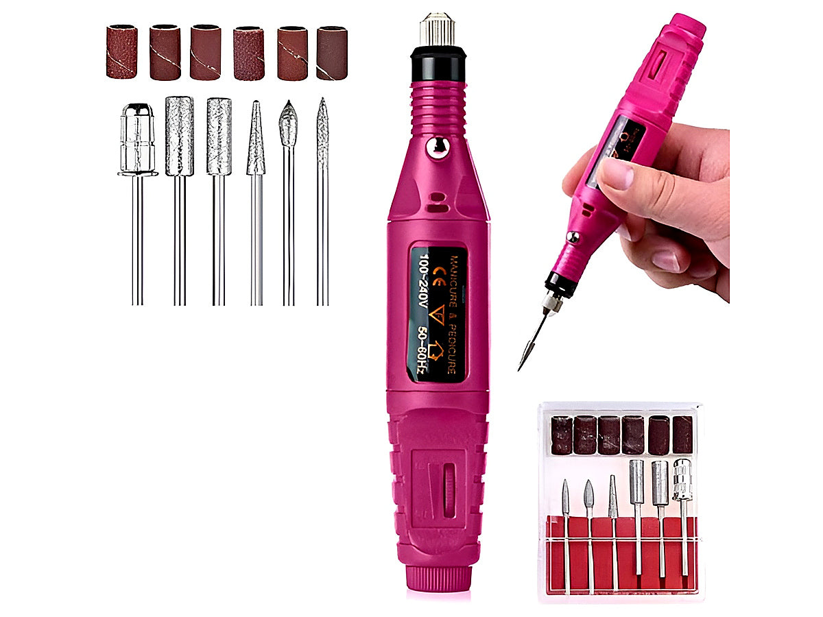 Pedicure Manicure Set Rotary Engraver Drill Electric