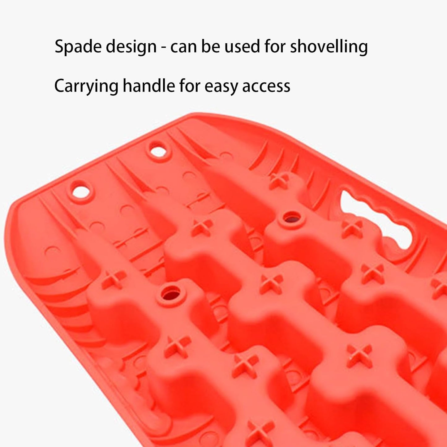 Recovery Track folded for easy storage and transport
