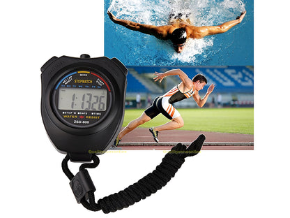 Digital Sport Stopwatch Timer, Handheld