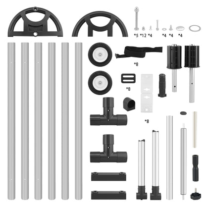 Swimming Pool Cover reel for cover 21 Ft (6.4 M)