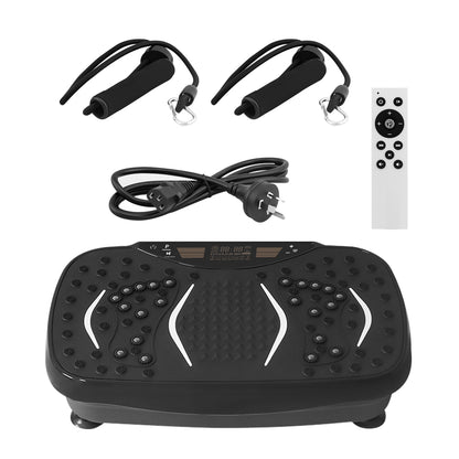 Top view of vibration plate exercise machine acupressure surface