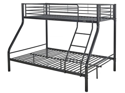 Metal Triple Bunk Bed  Black