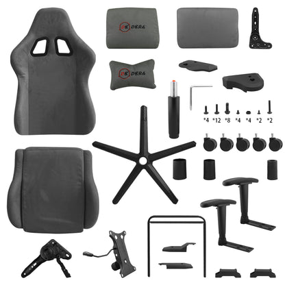 DKRA Gaming Chair Adjustable Rotating Task Chair