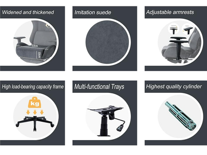 DKRA Gaming Chair Adjustable Rotating Task Chair