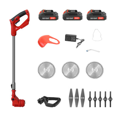 Lawn Mower Cordless Weed Cutter Garden Trimmer
