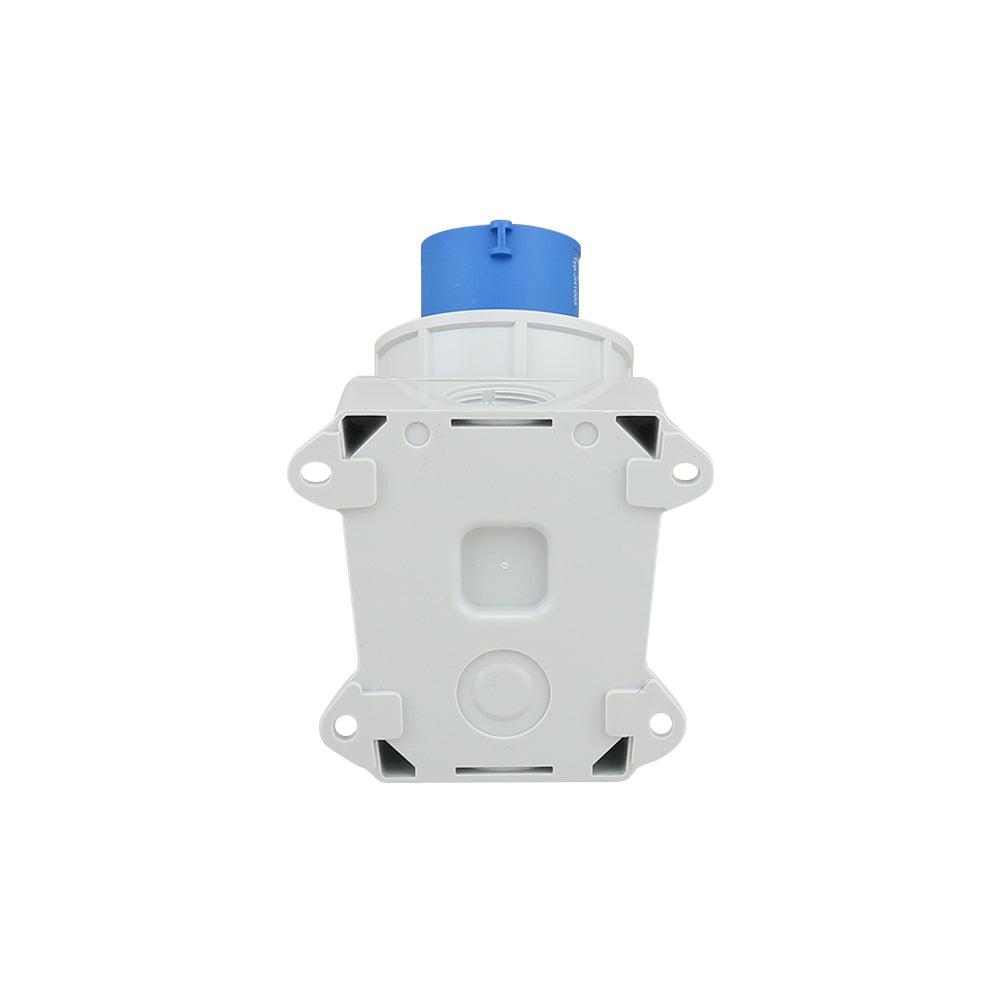 Caravan lead connector male showing compact size and shape