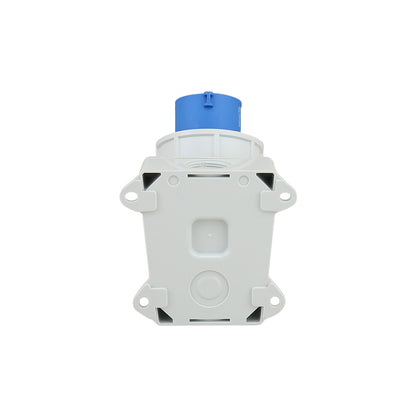 Caravan lead connector male showing compact size and shape