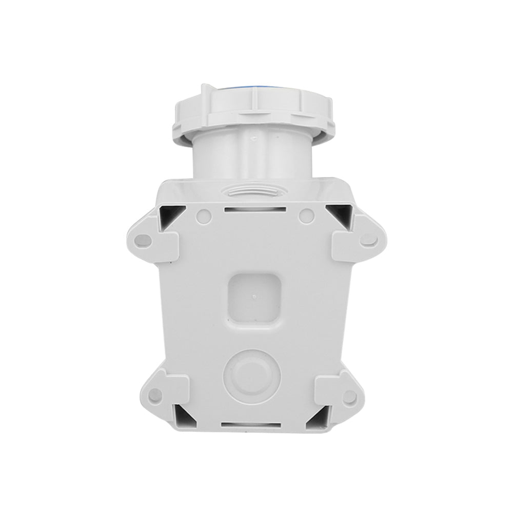 Caravan lead connector female showing cable entry point for 4mm squared cable