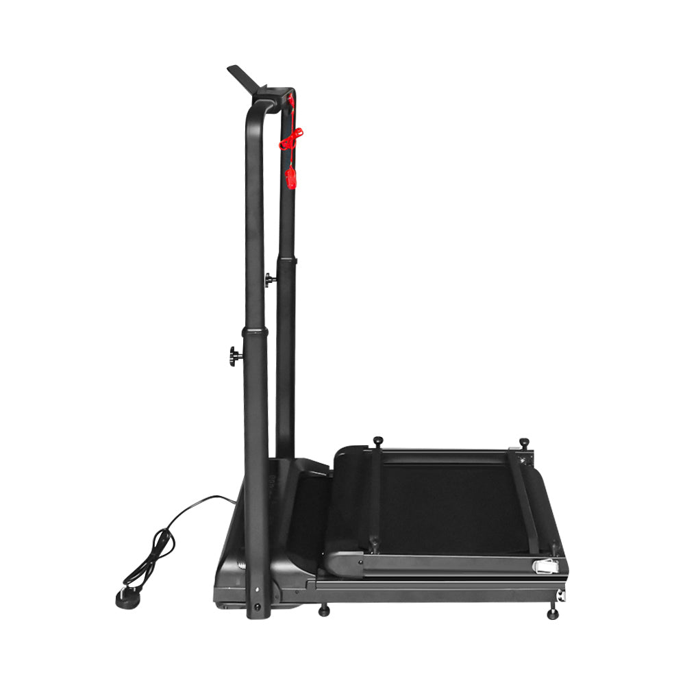 Walking pad treadmill weight capacity label showing 120 kg