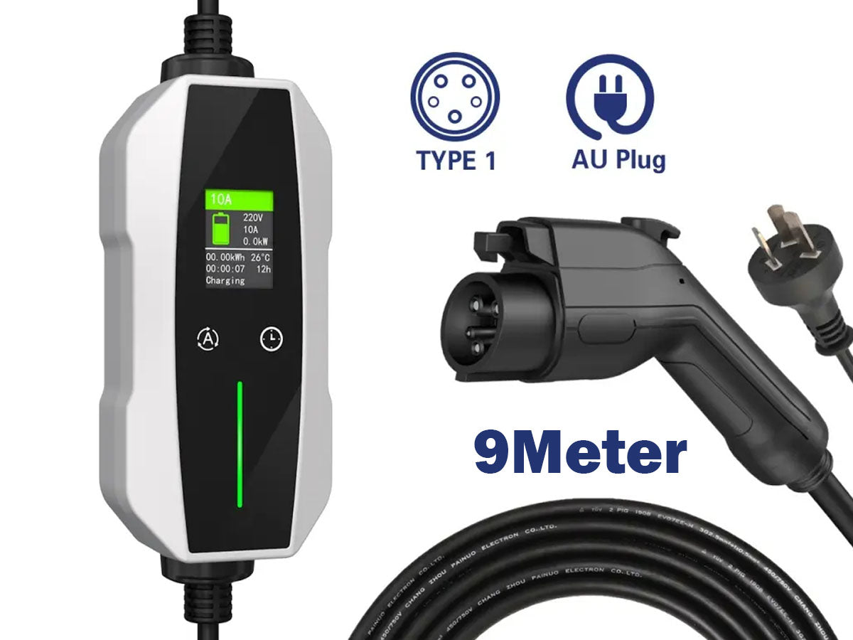 Portable EV Charger Type 1 Charger 10A