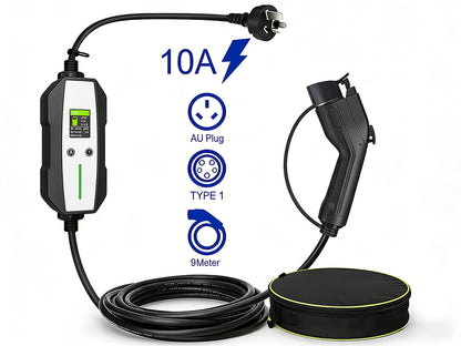Portable EV Charger Type-1 10A 9M