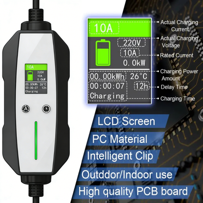 Type 1 EV Charger (10A, 2.3kW)
