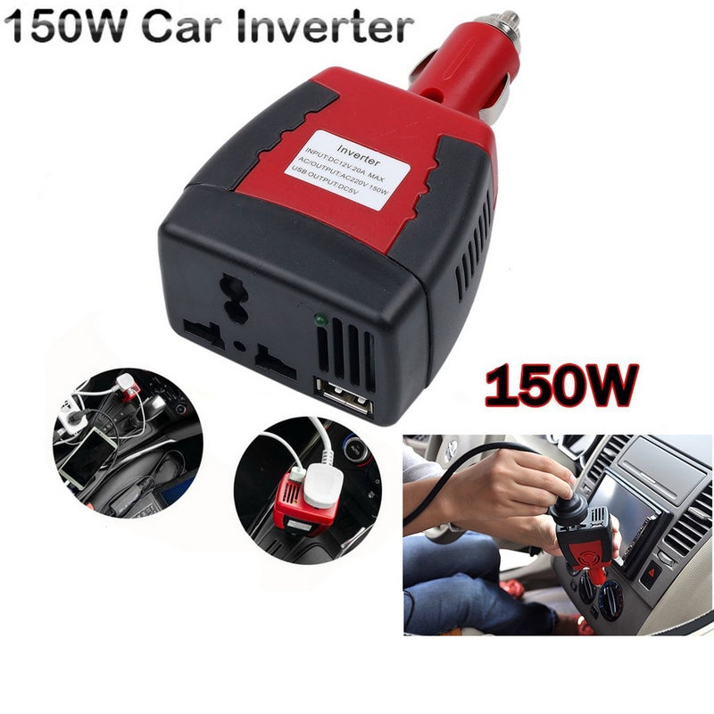 150W Car Inverter 12V 220V