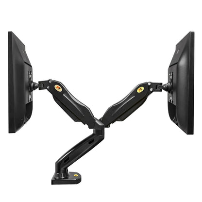 Dual arm monitor stand