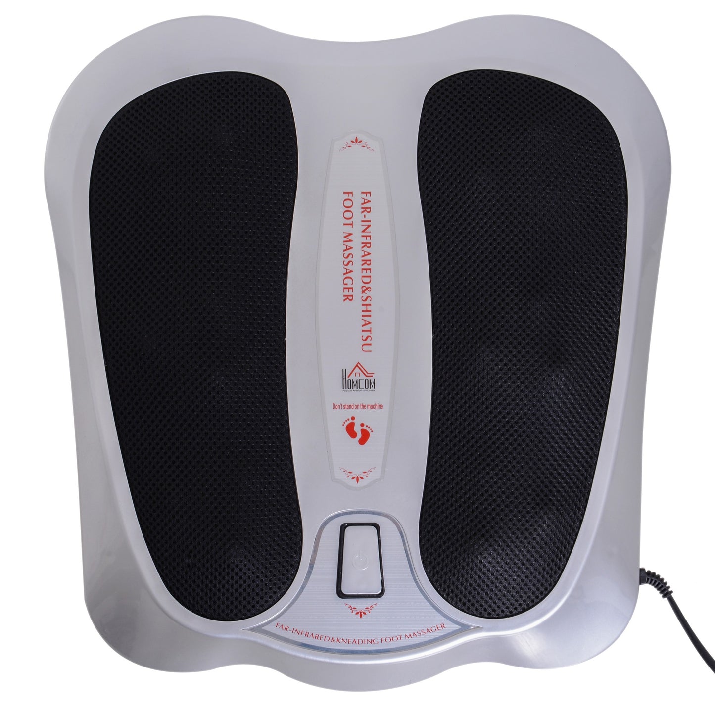 Compact foot massager stored neatly in a small space