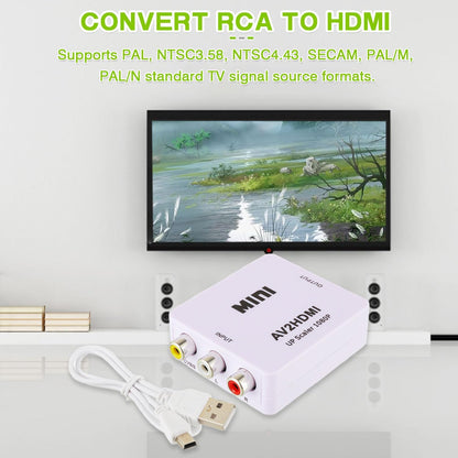 1080P AV to HDMI Converter