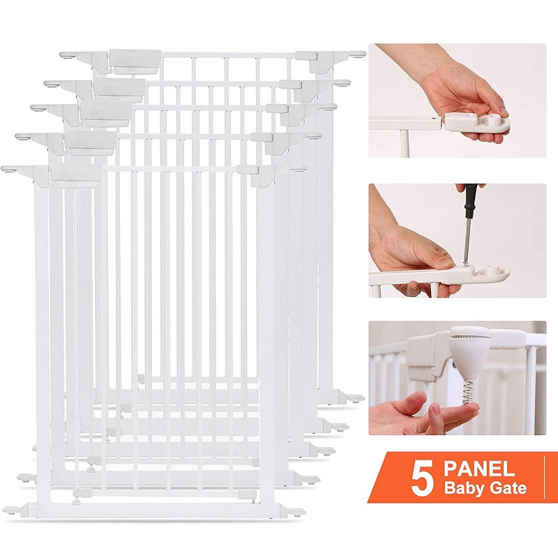 Baby Safety Gate Fireplace Barrier