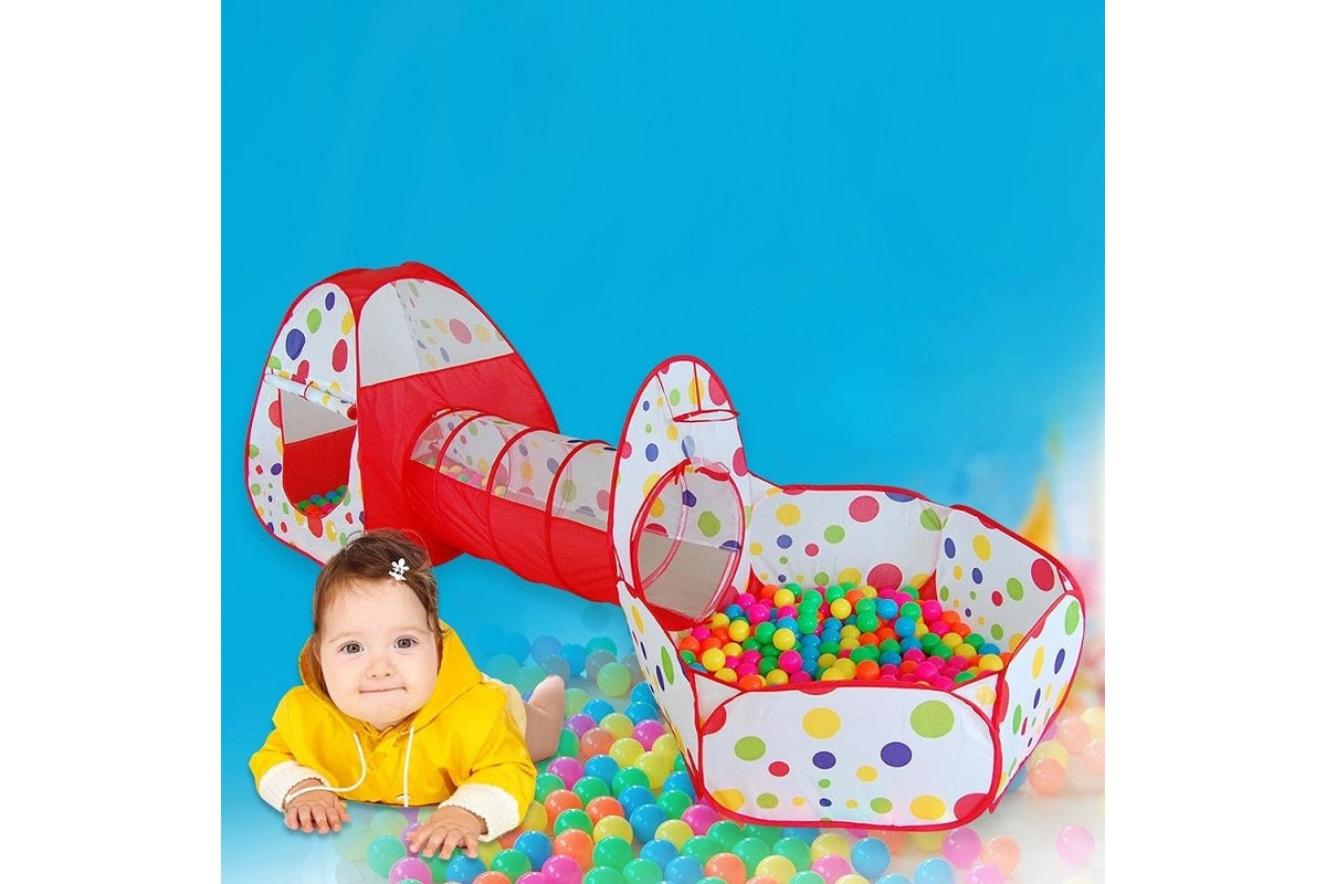 Kids Play Tent Tunnel Set