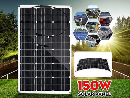 150W 18V Solar Panel Flexible Monocrystalline