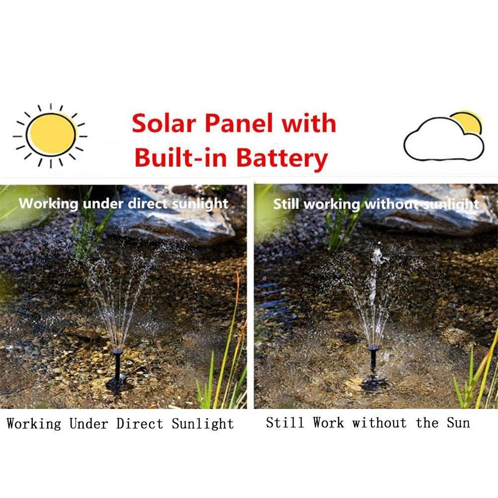 Solar Water Fountain Kit
