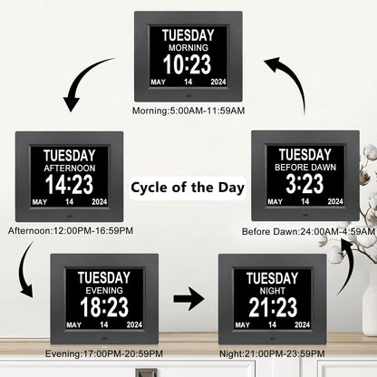 Alarm Clock Large LED Clock