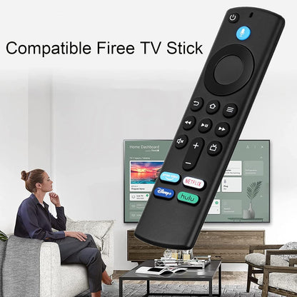Fire TV Stick remote replacement showing ergonomic grip design