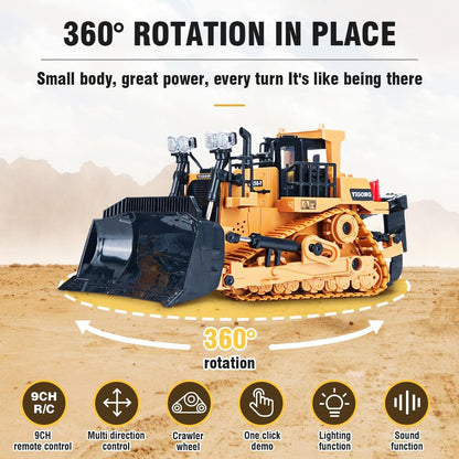 RC Bulldozer Loader Kids Toy