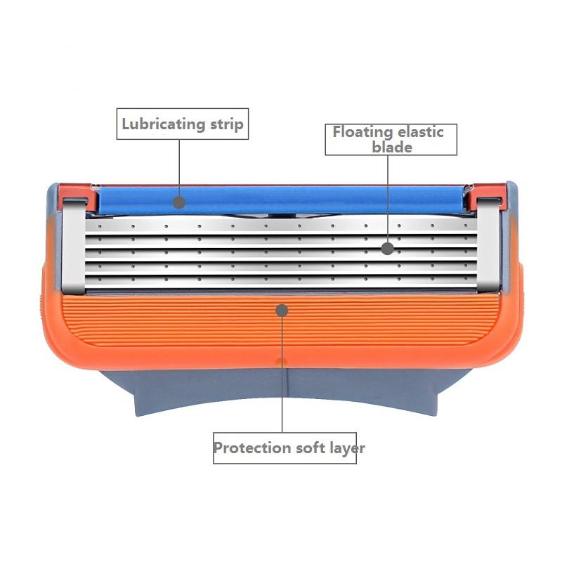 Replacement razor blades with focus on blade technology and design
