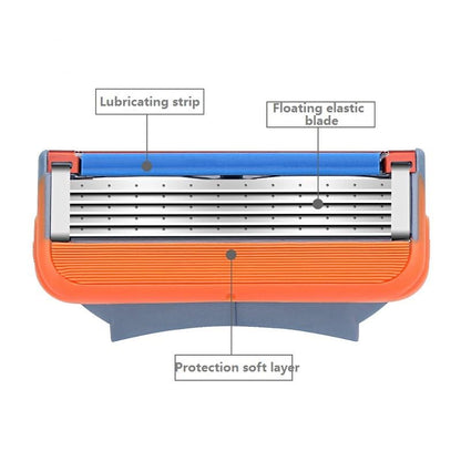 Replacement razor blades with focus on blade technology and design