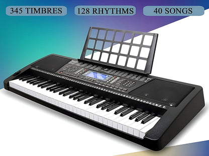Electronic Piano Keyboard Piano with Stand Headphone and Stool