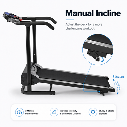 Walking Pad Incline Treadmill