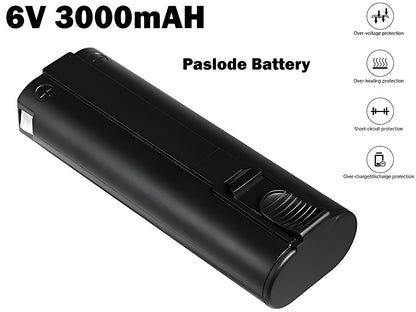 Paslode battery plug and play feature for easy installation
