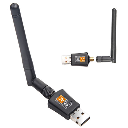 USB Wifi adapter with antenna AC600M