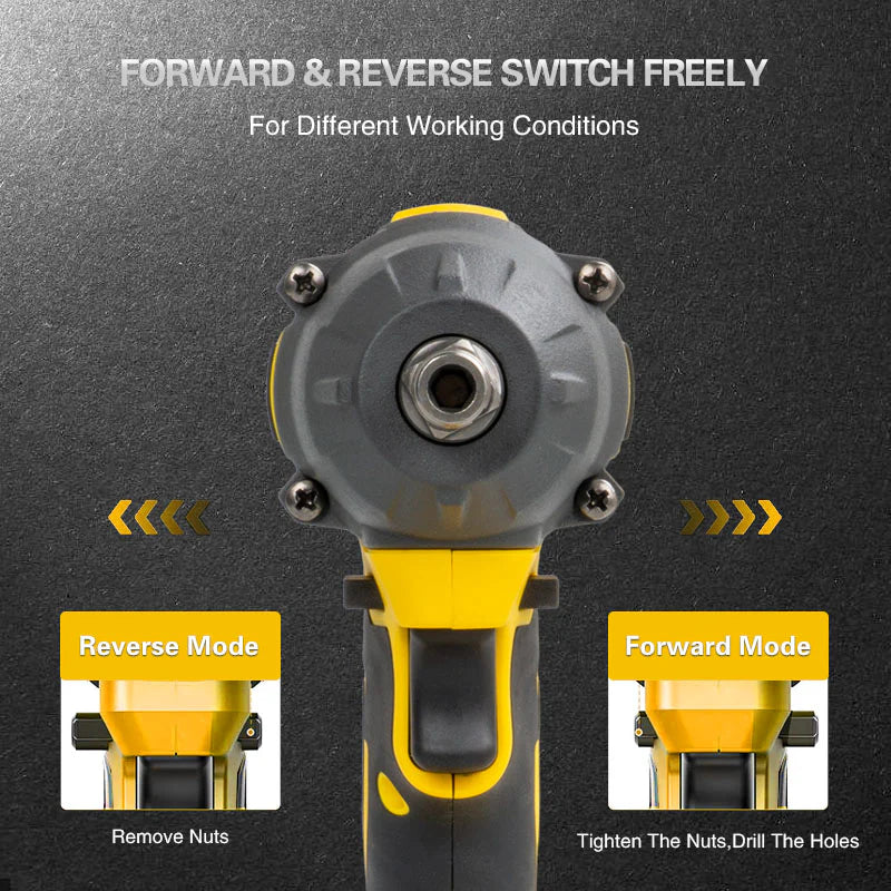 12 inch square drive of cordless impact wrench