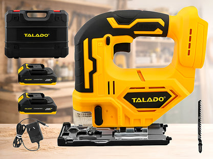 Cordless Electric Jigsaw with 2 Battery