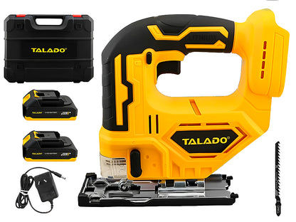 Cordless Electric Jigsaw with 2 Battery