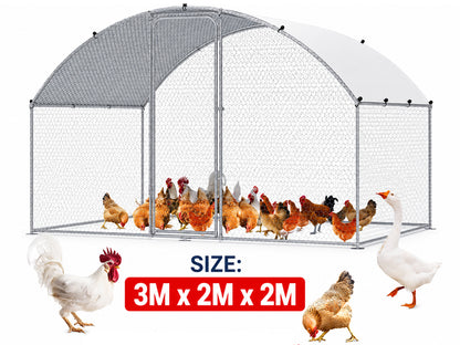 Outdoor Chicken Coop 3M x 2M x 2M