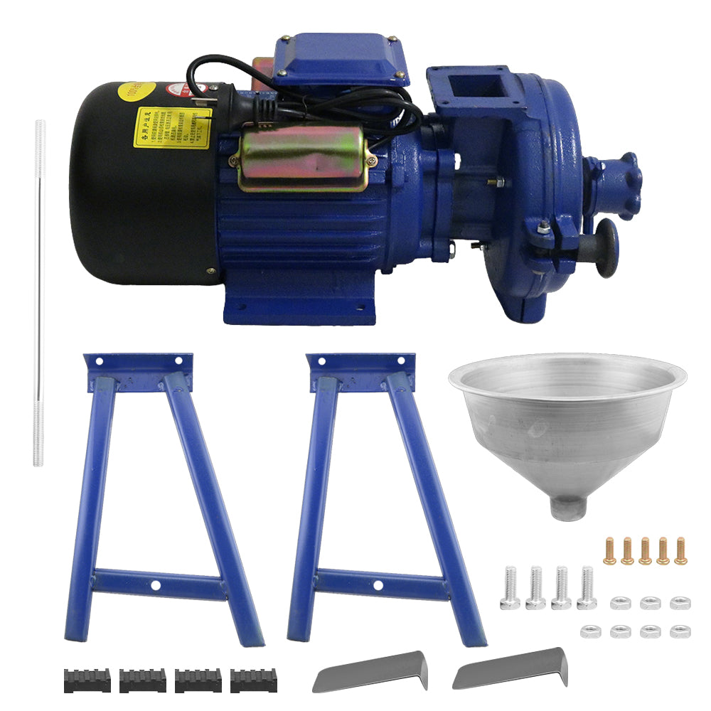 3000W Electric Grain Grinder Corn Wheat Flour Cereal Mill Wet & Dry