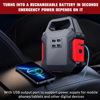 Car Jump Starter with Tyre Inflator